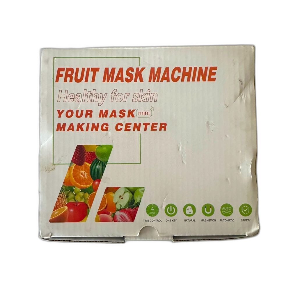 Fruit Mask Machine Natural Skincare Face Mask Self Care clean beauty health